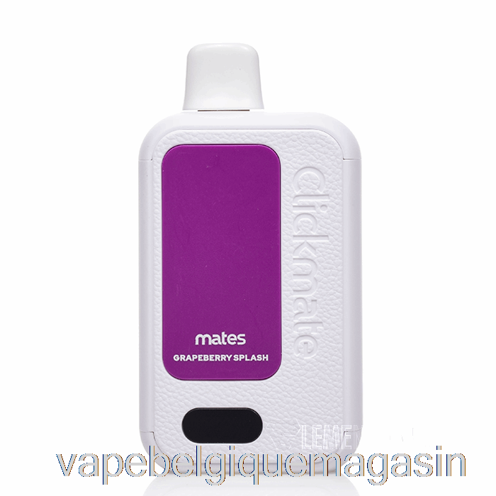 Vape Jetable 7 Daze Clickmate 15000 Kit Jetable Grapeberry Splash